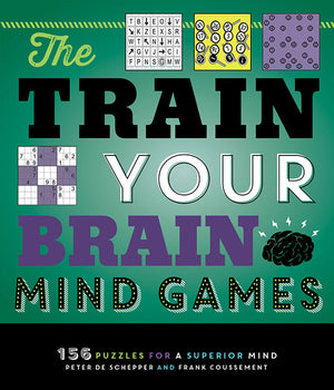 The Train Your Brain Mind Games book cover image